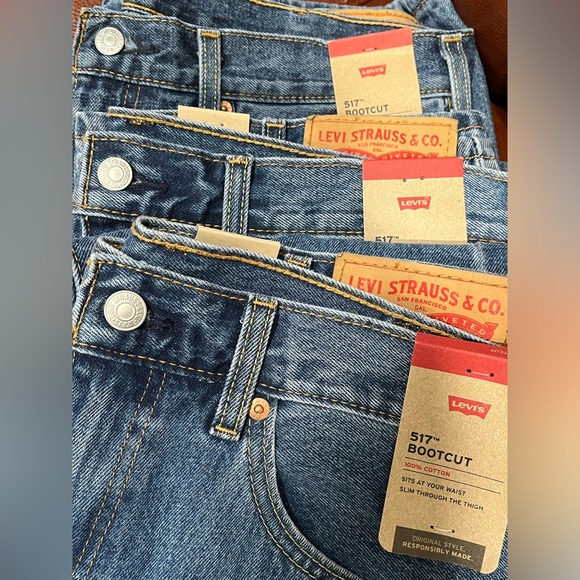 Levi's Men's 517 Boot Cut Jeans - Picture 3 of 5